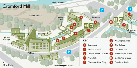 Click on map for printable version